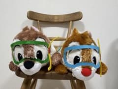 칩과 데일 봉제인형(대) 2체 세트