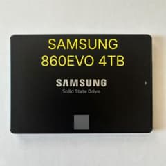 Samsung 860 EVO 4TB SSD 中古品 - メルカリ