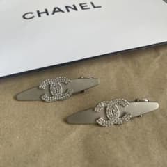 CHANEL クリスタルヘアピン 2個セットのサムネイル