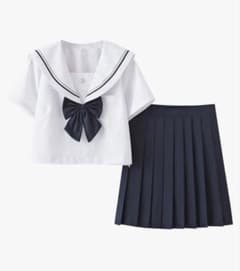 セーラー服 上下セット 半袖 Mサイズのサムネイル
