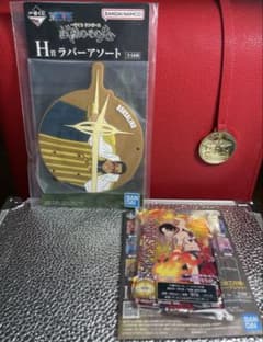 ワンピース 一番くじ ACLLECT エース アクスタ　ボルサリーノ　ラバー