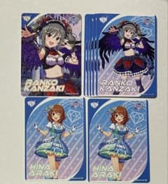 シンデレラガールズ カードフォリオ R N 神崎蘭子 荒木比奈 - メルカリ