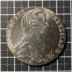 比重ok ターラー銀貨 本物 1780年リストライク シルバー マリア