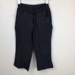 adidas アディダス クロップドパンツ ブラック ※タグ無し　Mサイズのサムネイル