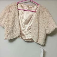 新品 パーティーボレロ パールチェーンつきのサムネイル