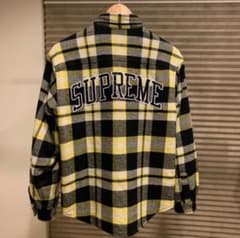 Supreme quilted arc flannel shirt ネルシャツのサムネイル