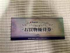 ヤマダ電機　お買い物優待券 株主優待券のサムネイル