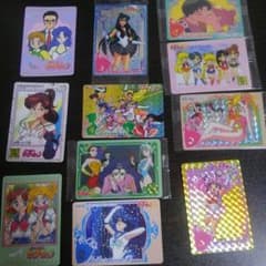セーラームーンカード&シール復刻版　19枚　バラ売り不可のサムネイル