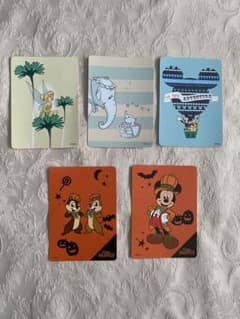 ディズニー ストア キャラクターカード 5枚セットのサムネイル