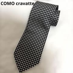 COMO cravatte ネクタイ ブラック