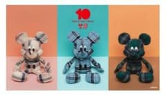 UNIQLO特製ミッキーマウスぬいぐるみ3体セットのサムネイル