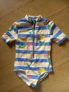 Boden マーメイド柄 水着 半袖