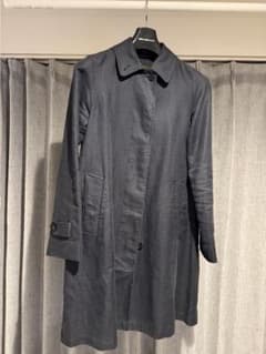 MACKINTOSH マッキントッシュ　ステンカラー　リネンコート　ネイビー