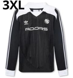 adidas ADILENIUM オーバーサイズ 長袖 ジャージー フットボール