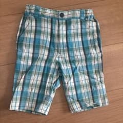 ファミリア チェック柄 半ズボン 100cm