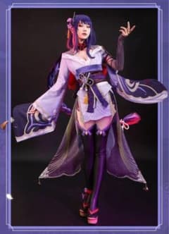 原神 雷電将軍 コスプレ 三分妄想 フルセットのサムネイル