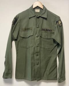 U.S. ARMY ビンテージユーティリティシャツ ミリタリー14½ x 33 - メルカリ