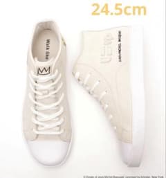 にゅ〜ず SANGACIOサンガッチョ　HI バスキア　24.5㎝　スニーカー にゅ〜ず SANGACIOサンガッチョ HI バスキア 24.5㎝ スニーカー - メルカリ