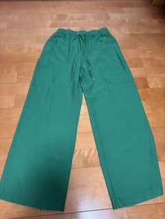 AMERICAN HOLIC ワイドパンツ グリーン Lのサムネイル