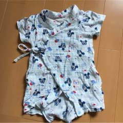 甚平風 ロンパース 60〜70㎝のサムネイル
