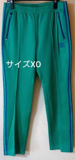 adidas トレフォイル ジャージ トラックパンツ グリーン XOサイズのサムネイル