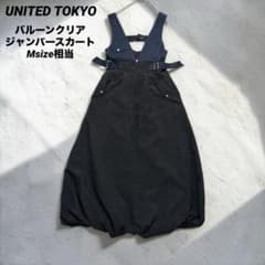 極美品 UNITED TOKYO バルーンクリアジャンパースカート M 極美品 UNITED TOKYO バルーンクリアジャンパースカート M - メルカリ