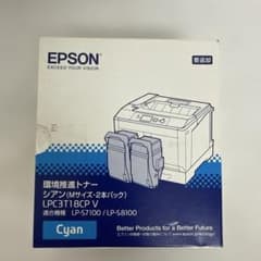 EPSON LPC3T18CP V シアンインクカートリッジ 2本パック EPSON トナーカートリッジ LPC3T18CP シアン 2本パック シアン - メルカリ