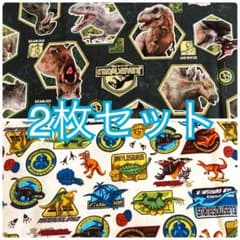 恐竜　ジュラシックパーク　生地　布　はぎれのサムネイル