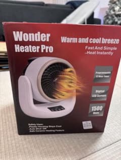 Wonder Heater Pro 1500W セラミックファンヒーターのサムネイル