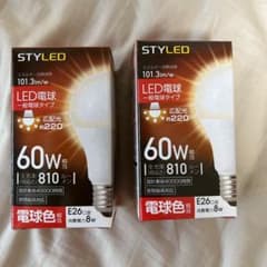 LED電球　60W E26口金のサムネイル
