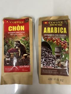 Chồn & Arabica ベトナムコーヒー ジャコウネコ、ココナッツのサムネイル