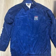 ま*ん様 VISION STREET WEAR ナイロンジャケット L ネイビーのサムネイル