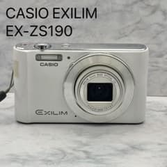 CASIO EXILIM EX-ZS190 ホワイト ジャンク - メルカリ
