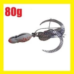 오목 80g 화이트 야광 x 오렌지