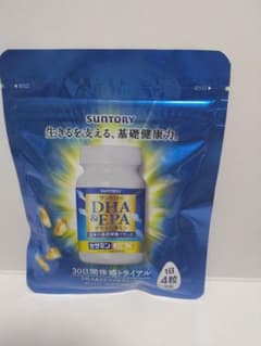 SUNTORY DHA・EPA プラスビタミン　セサミンEX 30日分のサムネイル