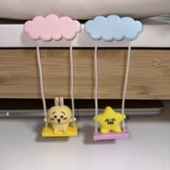 ちいかわ　うさぎ＆スター　ブランコフィギュア　ガチャガチャのサムネイル