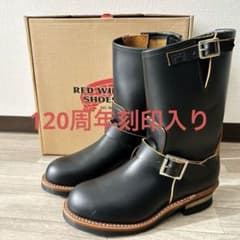 新品未使用)RED WING 2966サイズ7D 120周年刻印入り 茶芯 - メルカリ