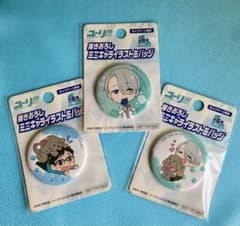 ユーリ!!! on ICE 描きおろし缶バッジ 3種セット 非売品 - メルカリ