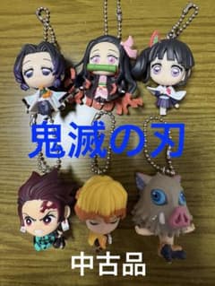 Demon Slayer: Kimetsu no Yaiba Mini Figure Keychain Set of 6