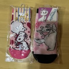 スヌーピー＆ディズニーキャラクターソックスセットのサムネイル