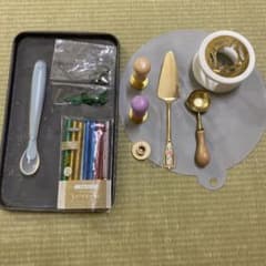 シーリングワックス スターターセット スタンプ3種のサムネイル