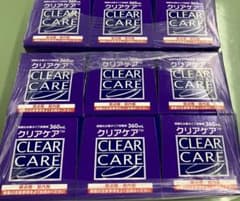 クリアケアソフトコンタクト洗浄液 360mL✖️9個 - メルカリ