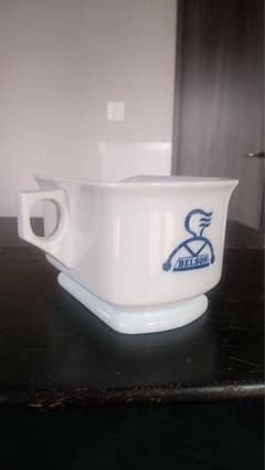 シェービングカップ　ベルゾン　藤本式　古道具　保温カップ　オブジェ　美容室　床屋 シェービングカップ ベルゾン 藤本式 古道具 保温カップ オブジェ 美容