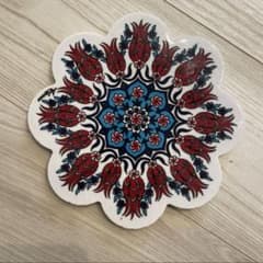 トルコ産鍋敷き　【IZNIK】トリペットのサムネイル