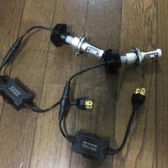 LEDヘッドライト 6500K 8000LM  H4 ジュークのサムネイル