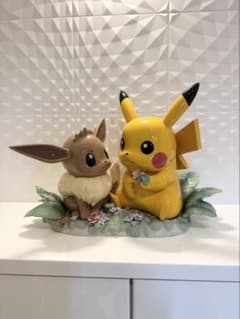 [세계 288체 한정]LLADRO 피카츄 & 이브이