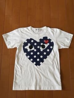 COMME dea GARÇONS ドット柄ハート 半袖Tシャツのサムネイル