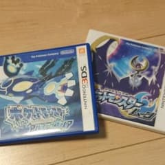 ポケットモンスター ムーン アルファサファイア 二点セットのサムネイル