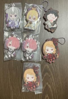 리제로 아크릴 스트랩 7 개 세트