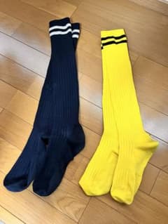 asuka様専用！サッカー　ソックス　22〜24センチ　2足セットのサムネイル